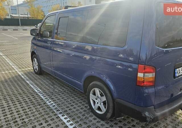 Синий Фольксваген Transporter, объемом двигателя 2.5 л и пробегом 300 тыс. км за 9300 $, фото 1 на Automoto.ua