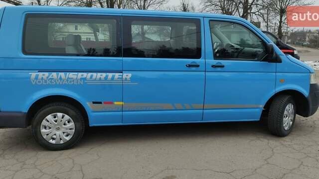 Синій Фольксваген Transporter, об'ємом двигуна 1.9 л та пробігом 294 тис. км за 8500 $, фото 11 на Automoto.ua