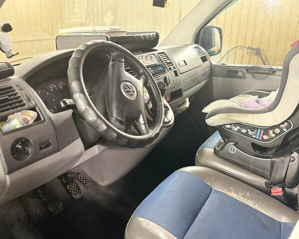 Синий Фольксваген Transporter, объемом двигателя 2.5 л и пробегом 318 тыс. км за 7000 $, фото 6 на Automoto.ua