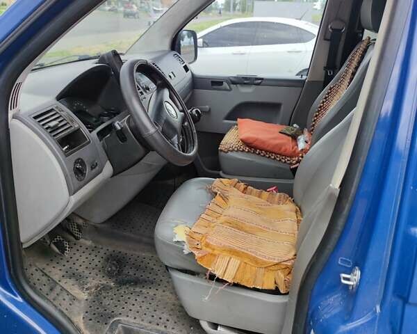 Синий Фольксваген Transporter, объемом двигателя 2.5 л и пробегом 311 тыс. км за 6700 $, фото 7 на Automoto.ua