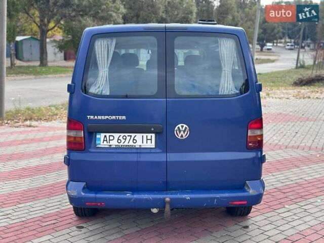 Синий Фольксваген Transporter, объемом двигателя 2.5 л и пробегом 423 тыс. км за 7750 $, фото 5 на Automoto.ua