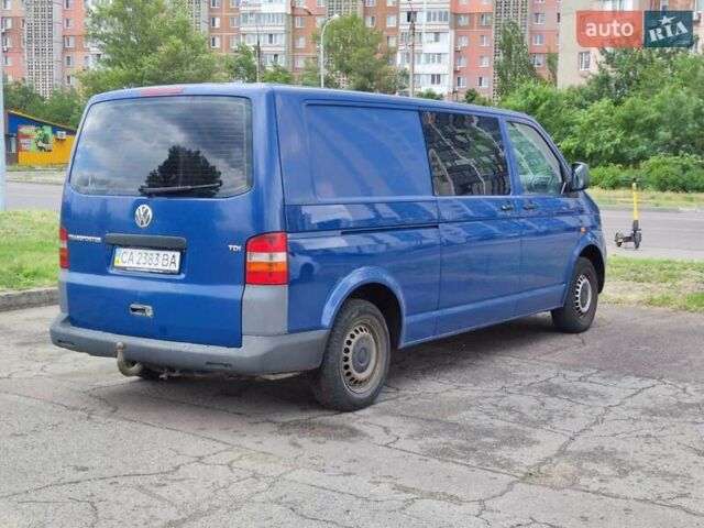 Синий Фольксваген Transporter, объемом двигателя 2.5 л и пробегом 311 тыс. км за 6700 $, фото 2 на Automoto.ua