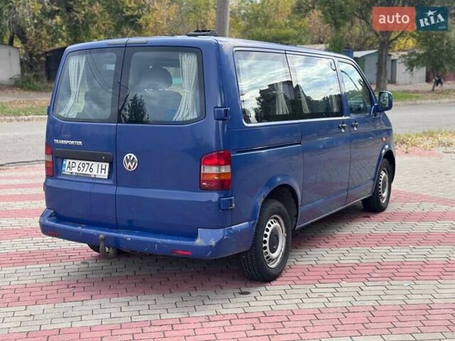 Синий Фольксваген Transporter, объемом двигателя 2.5 л и пробегом 423 тыс. км за 7750 $, фото 4 на Automoto.ua