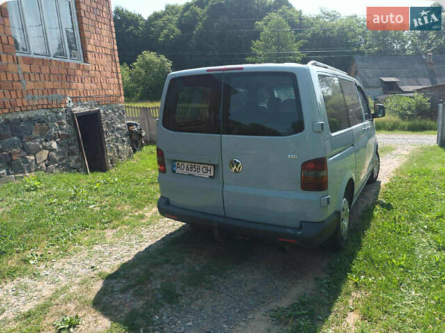 Синий Фольксваген Transporter, объемом двигателя 1.98 л и пробегом 300 тыс. км за 7200 $, фото 1 на Automoto.ua