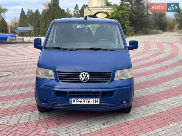 Синий Фольксваген Transporter, объемом двигателя 2.5 л и пробегом 423 тыс. км за 7750 $, фото 1 на Automoto.ua