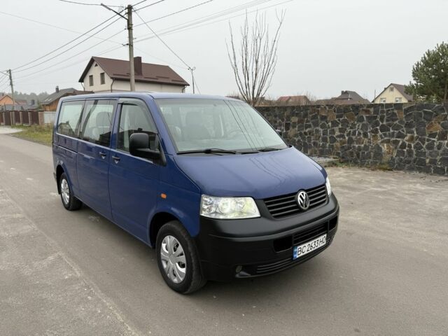 Синий Фольксваген Transporter, объемом двигателя 1.9 л и пробегом 339 тыс. км за 8500 $, фото 2 на Automoto.ua