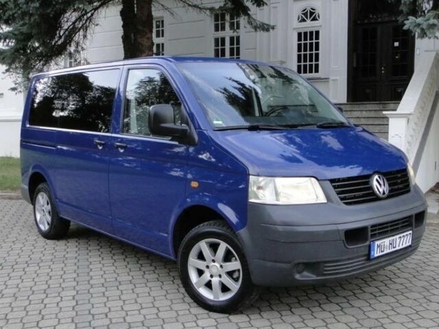 Синий Фольксваген Transporter, объемом двигателя 1.9 л и пробегом 288 тыс. км за 2100 $, фото 2 на Automoto.ua