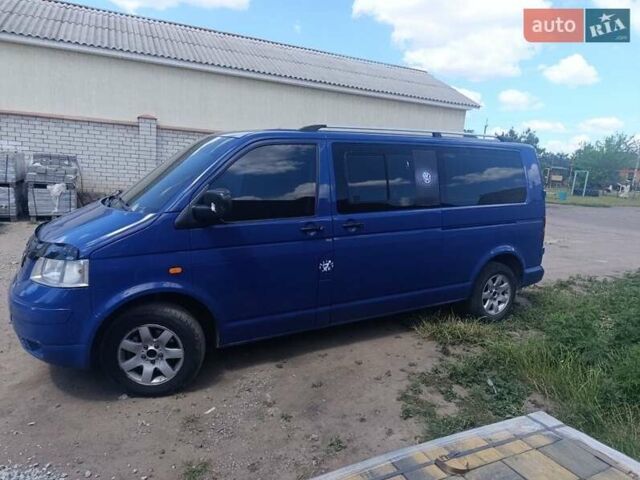Синий Фольксваген Transporter, объемом двигателя 2.5 л и пробегом 360 тыс. км за 9600 $, фото 2 на Automoto.ua