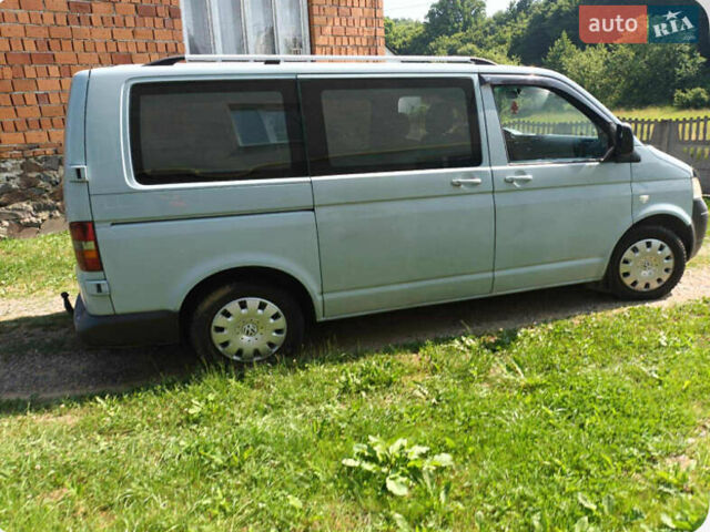 Синий Фольксваген Transporter, объемом двигателя 1.98 л и пробегом 300 тыс. км за 7200 $, фото 3 на Automoto.ua