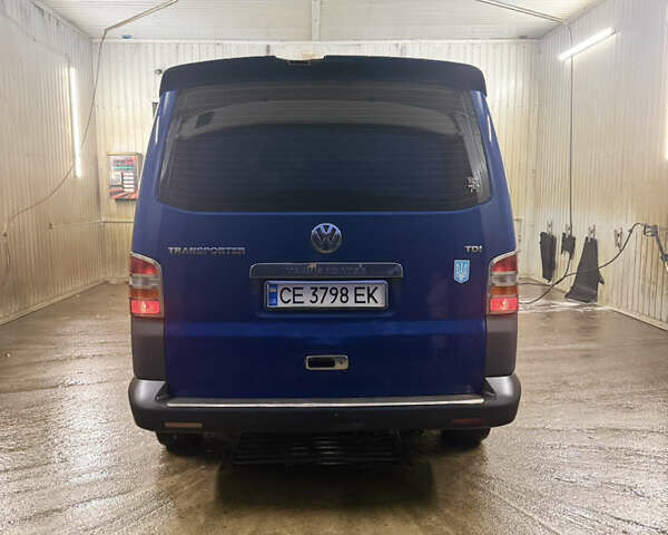 Синий Фольксваген Transporter, объемом двигателя 2.5 л и пробегом 318 тыс. км за 7000 $, фото 3 на Automoto.ua