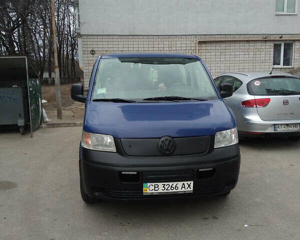 Синий Фольксваген Transporter, объемом двигателя 2.5 л и пробегом 374 тыс. км за 8500 $, фото 9 на Automoto.ua