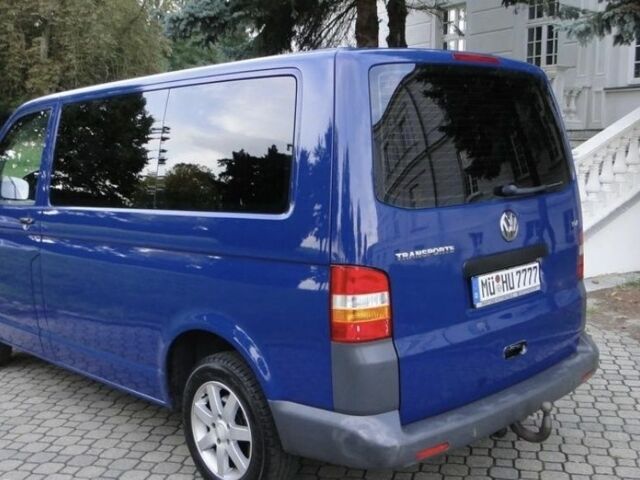 Синий Фольксваген Transporter, объемом двигателя 1.9 л и пробегом 288 тыс. км за 2100 $, фото 1 на Automoto.ua