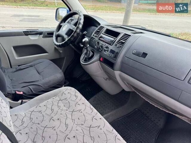 Синий Фольксваген Transporter, объемом двигателя 2.5 л и пробегом 423 тыс. км за 7750 $, фото 8 на Automoto.ua