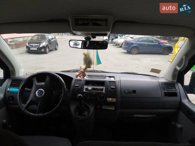 Синий Фольксваген Transporter, объемом двигателя 2.5 л и пробегом 374 тыс. км за 8500 $, фото 12 на Automoto.ua