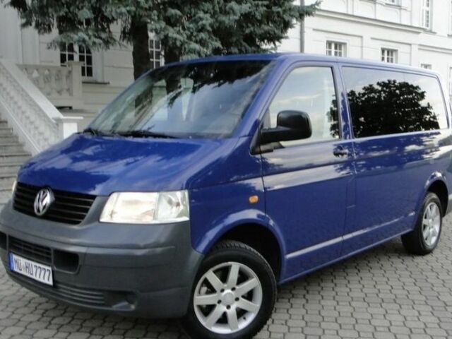 Синий Фольксваген Transporter, объемом двигателя 1.9 л и пробегом 288 тыс. км за 2100 $, фото 3 на Automoto.ua