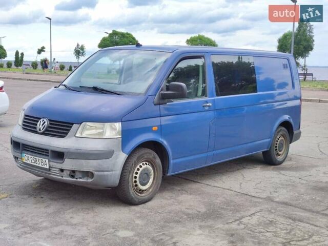 Синий Фольксваген Transporter, объемом двигателя 2.5 л и пробегом 311 тыс. км за 6700 $, фото 1 на Automoto.ua