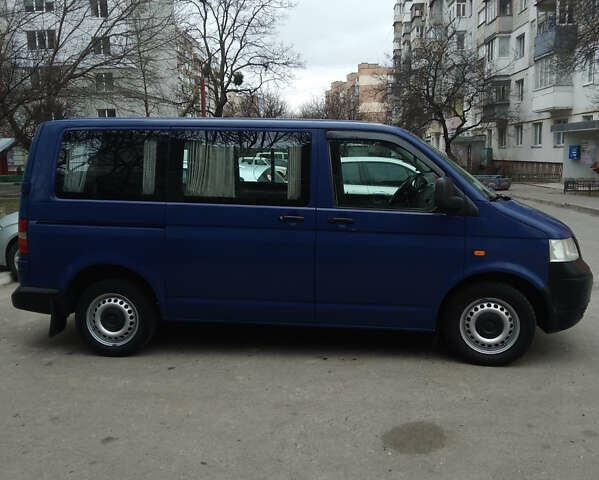 Синий Фольксваген Transporter, объемом двигателя 2.5 л и пробегом 374 тыс. км за 8500 $, фото 10 на Automoto.ua