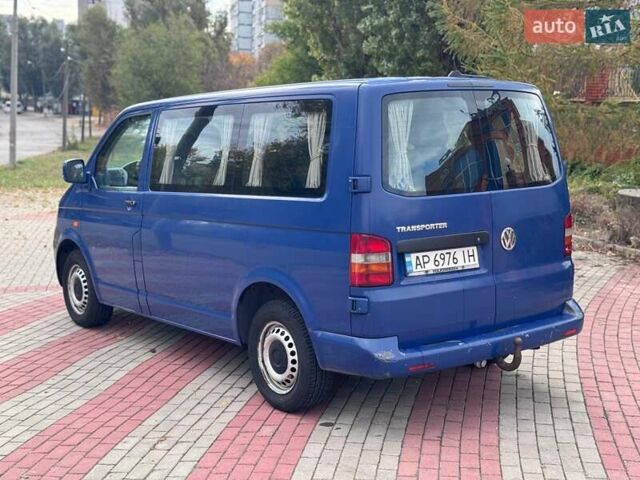 Синий Фольксваген Transporter, объемом двигателя 2.5 л и пробегом 423 тыс. км за 7750 $, фото 6 на Automoto.ua