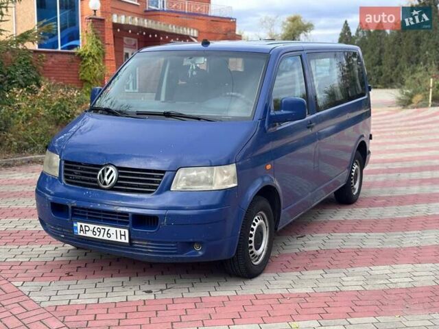 Синий Фольксваген Transporter, объемом двигателя 2.5 л и пробегом 423 тыс. км за 7750 $, фото 2 на Automoto.ua