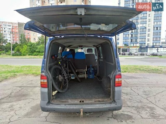 Синий Фольксваген Transporter, объемом двигателя 2.5 л и пробегом 311 тыс. км за 6700 $, фото 5 на Automoto.ua