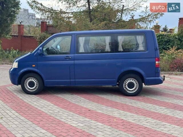 Синий Фольксваген Transporter, объемом двигателя 2.5 л и пробегом 423 тыс. км за 7750 $, фото 3 на Automoto.ua