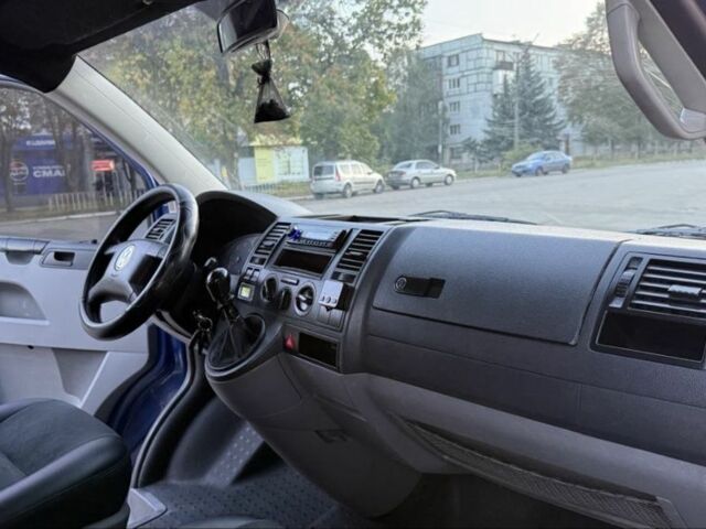 Синий Фольксваген Transporter, объемом двигателя 1.9 л и пробегом 250 тыс. км за 8500 $, фото 9 на Automoto.ua