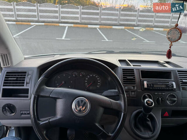 Синий Фольксваген Transporter, объемом двигателя 1.9 л и пробегом 325 тыс. км за 9000 $, фото 20 на Automoto.ua