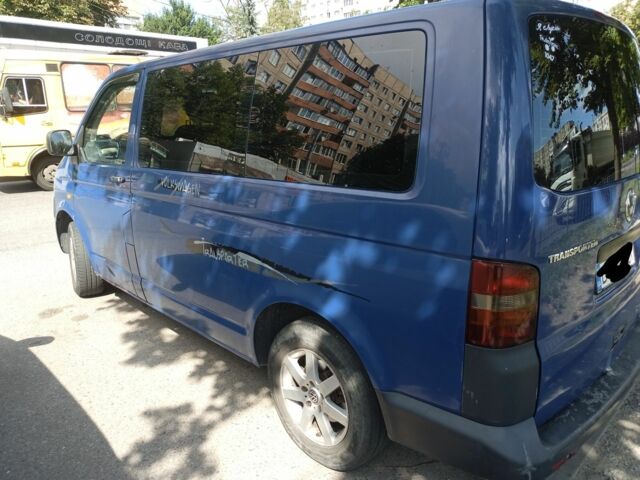 Синій Фольксваген Transporter, об'ємом двигуна 2.5 л та пробігом 495 тис. км за 7500 $, фото 2 на Automoto.ua