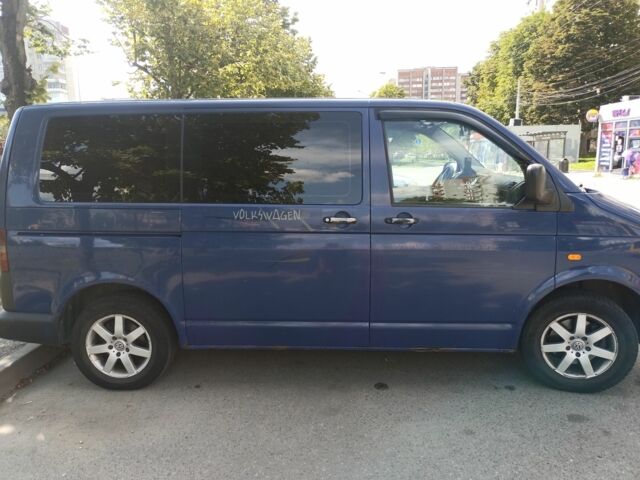 Синій Фольксваген Transporter, об'ємом двигуна 2.5 л та пробігом 495 тис. км за 7500 $, фото 8 на Automoto.ua