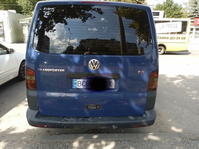 Синій Фольксваген Transporter, об'ємом двигуна 2.5 л та пробігом 495 тис. км за 7500 $, фото 3 на Automoto.ua