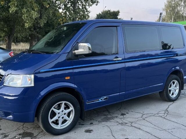 Синий Фольксваген Transporter, объемом двигателя 1.9 л и пробегом 250 тыс. км за 8500 $, фото 2 на Automoto.ua