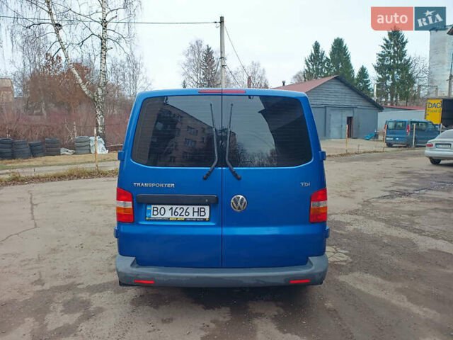 Синий Фольксваген Transporter, объемом двигателя 2.5 л и пробегом 285 тыс. км за 8500 $, фото 6 на Automoto.ua