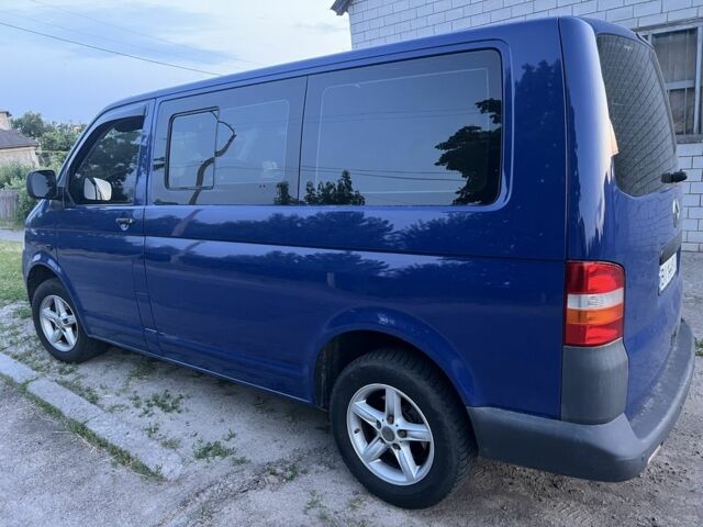 Синий Фольксваген Transporter, объемом двигателя 2.5 л и пробегом 300 тыс. км за 5900 $, фото 4 на Automoto.ua