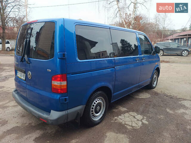 Синий Фольксваген Transporter, объемом двигателя 2.5 л и пробегом 285 тыс. км за 8500 $, фото 5 на Automoto.ua