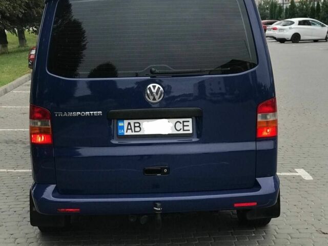 Синий Фольксваген Transporter, объемом двигателя 2 л и пробегом 312 тыс. км за 10500 $, фото 7 на Automoto.ua