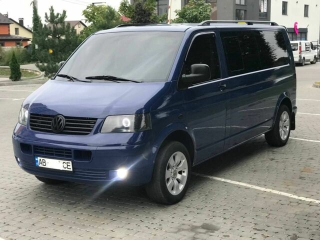 Синий Фольксваген Transporter, объемом двигателя 2 л и пробегом 312 тыс. км за 10500 $, фото 2 на Automoto.ua