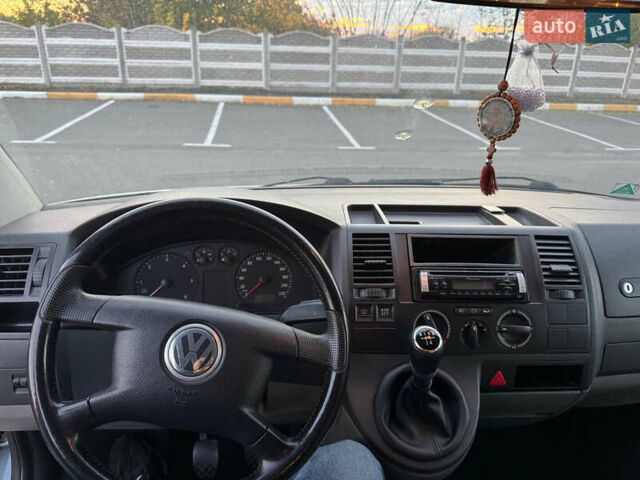 Синий Фольксваген Transporter, объемом двигателя 1.9 л и пробегом 325 тыс. км за 9000 $, фото 22 на Automoto.ua