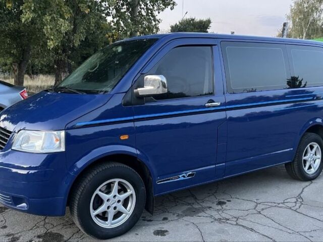 Синий Фольксваген Transporter, объемом двигателя 1.9 л и пробегом 250 тыс. км за 8500 $, фото 1 на Automoto.ua