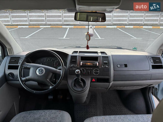 Синий Фольксваген Transporter, объемом двигателя 1.9 л и пробегом 325 тыс. км за 9000 $, фото 16 на Automoto.ua