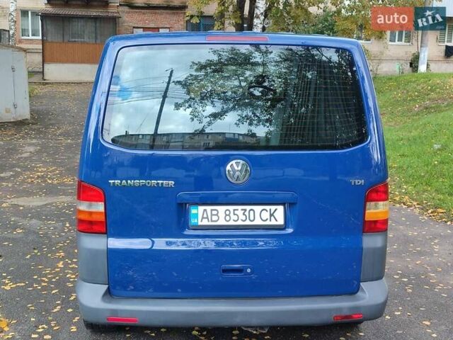 Синій Фольксваген Transporter, об'ємом двигуна 1.9 л та пробігом 234 тис. км за 8350 $, фото 3 на Automoto.ua
