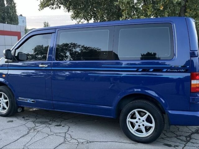 Синий Фольксваген Transporter, объемом двигателя 1.9 л и пробегом 250 тыс. км за 8500 $, фото 3 на Automoto.ua