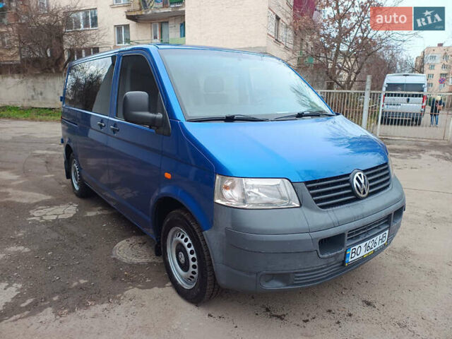 Синий Фольксваген Transporter, объемом двигателя 2.5 л и пробегом 285 тыс. км за 8500 $, фото 2 на Automoto.ua