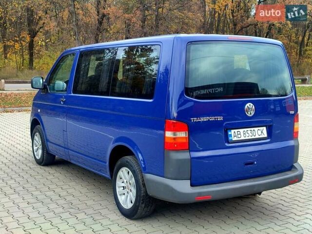 Синій Фольксваген Transporter, об'ємом двигуна 1.9 л та пробігом 234 тис. км за 7950 $, фото 6 на Automoto.ua