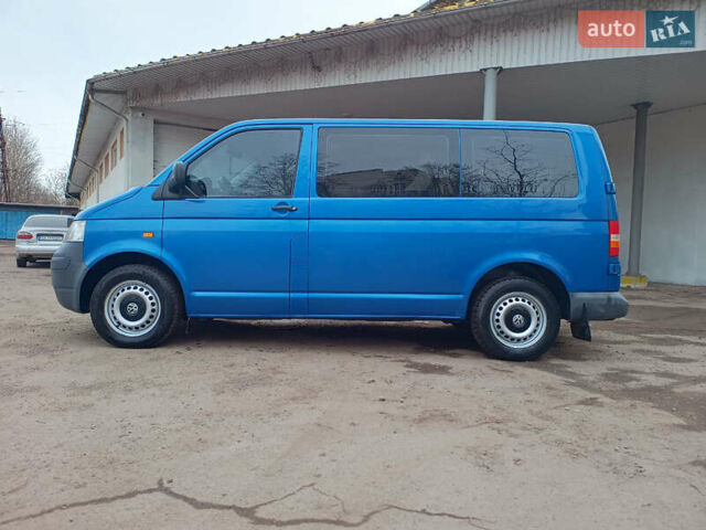 Синий Фольксваген Transporter, объемом двигателя 2.5 л и пробегом 285 тыс. км за 8500 $, фото 16 на Automoto.ua