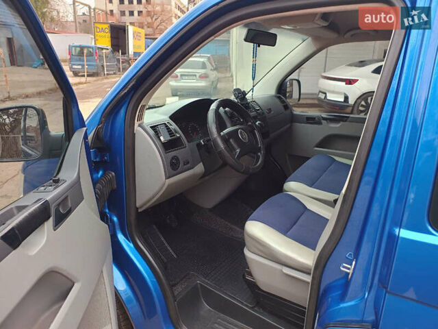 Синий Фольксваген Transporter, объемом двигателя 2.5 л и пробегом 285 тыс. км за 8500 $, фото 24 на Automoto.ua