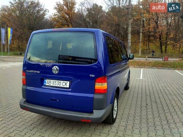 Синій Фольксваген Transporter, об'ємом двигуна 1.9 л та пробігом 234 тис. км за 7950 $, фото 14 на Automoto.ua