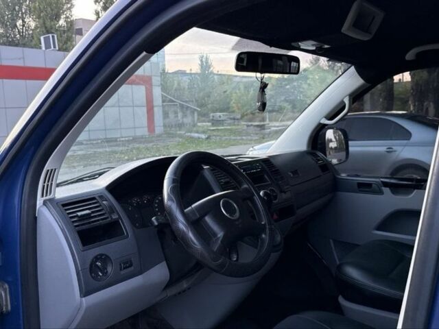 Синий Фольксваген Transporter, объемом двигателя 1.9 л и пробегом 250 тыс. км за 8500 $, фото 13 на Automoto.ua