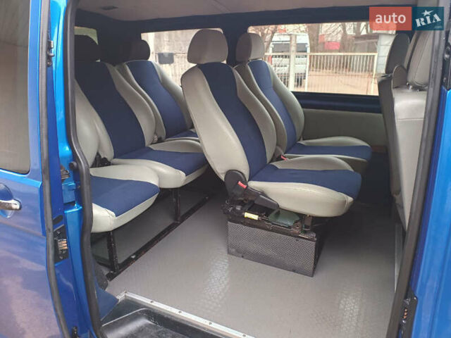 Синий Фольксваген Transporter, объемом двигателя 2.5 л и пробегом 285 тыс. км за 8500 $, фото 34 на Automoto.ua