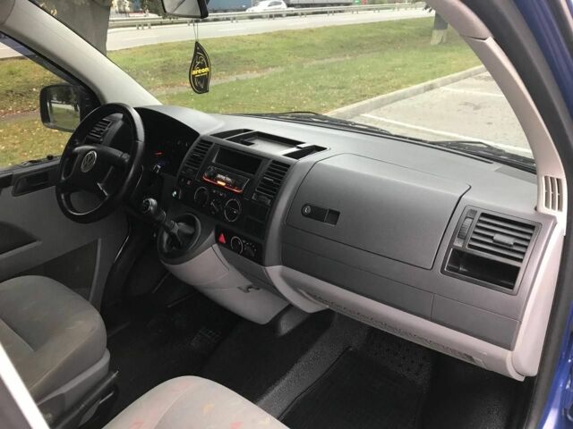 Синий Фольксваген Transporter, объемом двигателя 2 л и пробегом 312 тыс. км за 10500 $, фото 15 на Automoto.ua