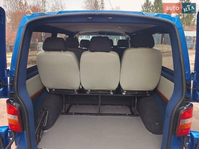 Синий Фольксваген Transporter, объемом двигателя 2.5 л и пробегом 285 тыс. км за 8500 $, фото 35 на Automoto.ua